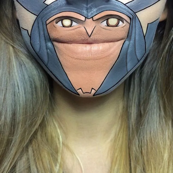 Makeup Artist Turns Her Lips Into Pop Culture Characters, And It’s So Real It’s Confusing