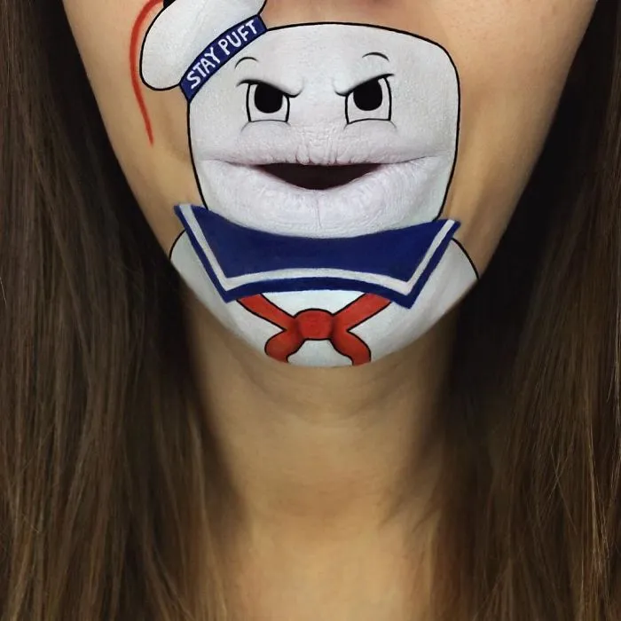 Makeup Artist Turns Her Lips Into Pop Culture Characters, And It’s So Real It’s Confusing