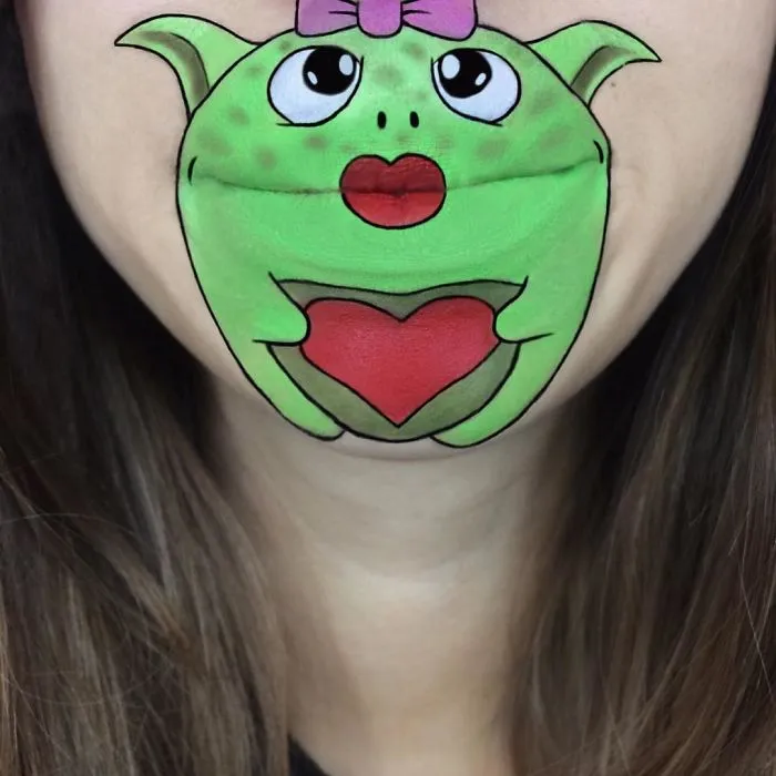 Makeup Artist Turns Her Lips Into Pop Culture Characters, And It’s So Real It’s Confusing