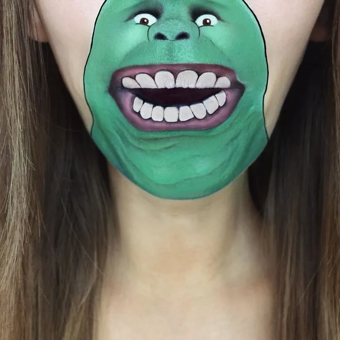 Makeup Artist Turns Her Lips Into Pop Culture Characters, And It’s So Real It’s Confusing