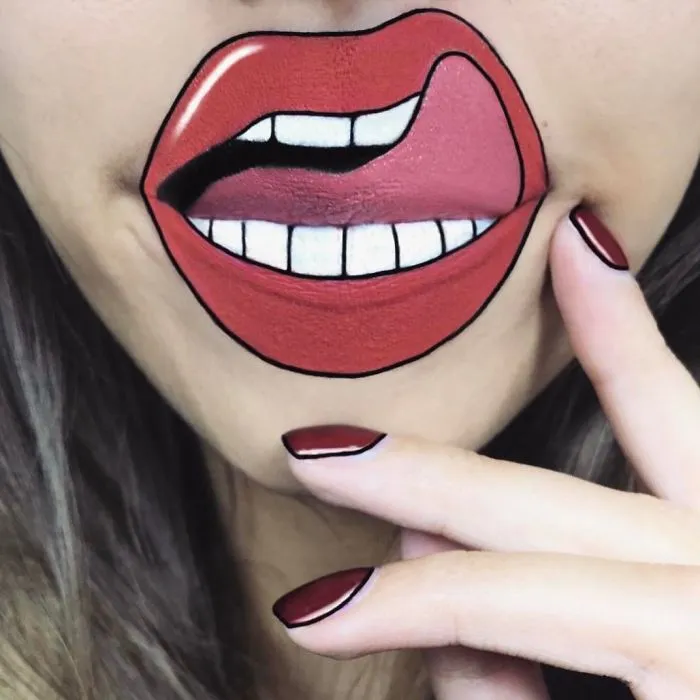 Makeup Artist Turns Her Lips Into Pop Culture Characters, And It’s So Real It’s Confusing
