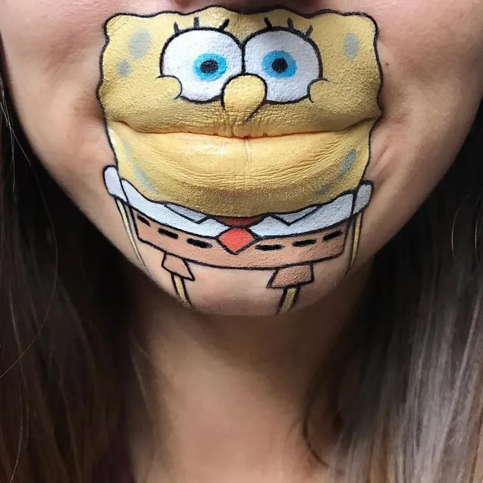 Makeup Artist Turns Her Lips Into Pop Culture Characters, And It’s So Real It’s Confusing