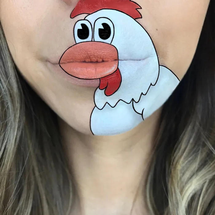 Makeup Artist Turns Her Lips Into Pop Culture Characters, And It’s So Real It’s Confusing