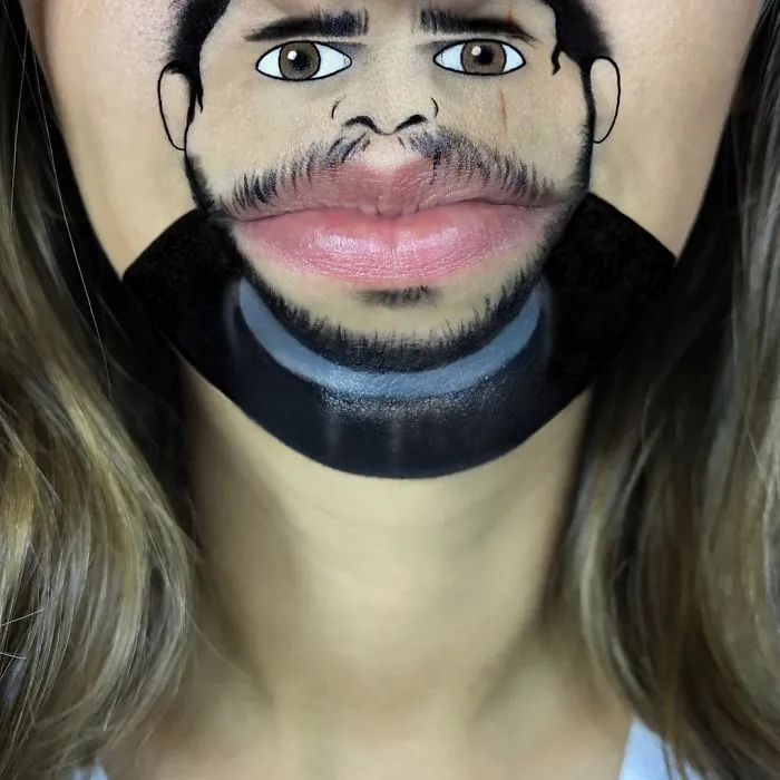 Makeup Artist Turns Her Lips Into Pop Culture Characters, And It’s So Real It’s Confusing