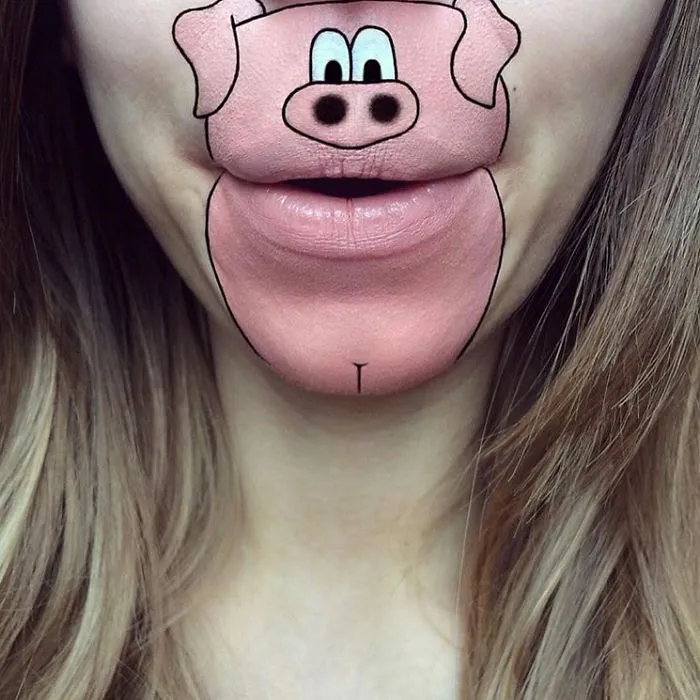 Makeup Artist Turns Her Lips Into Pop Culture Characters, And It’s So Real It’s Confusing