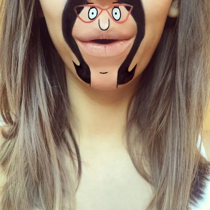 Makeup Artist Turns Her Lips Into Pop Culture Characters, And It’s So Real It’s Confusing