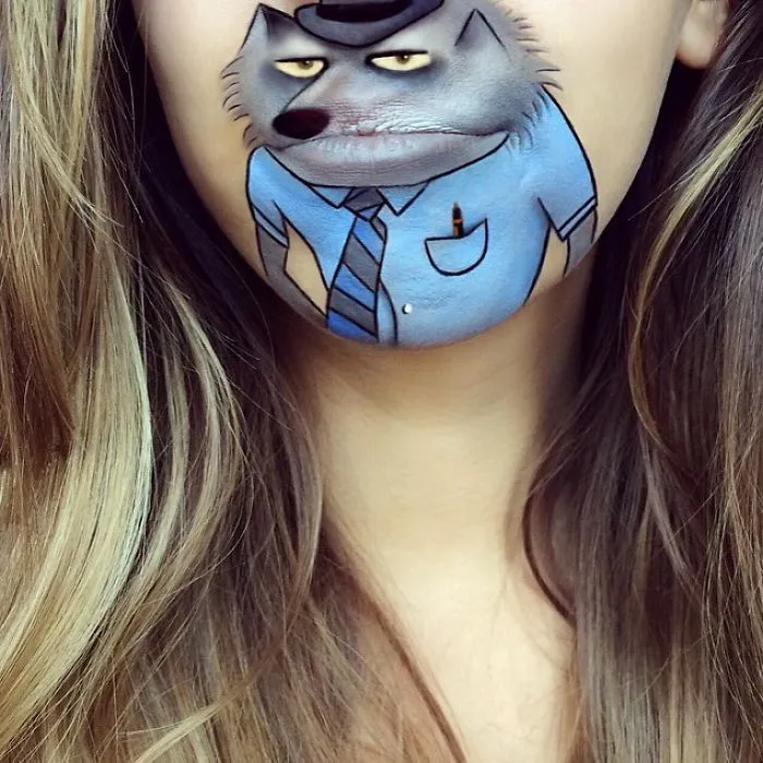 Makeup Artist Turns Her Lips Into Pop Culture Characters, And It’s So Real It’s Confusing
