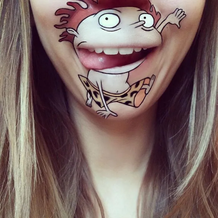 Makeup Artist Turns Her Lips Into Pop Culture Characters, And It’s So Real It’s Confusing