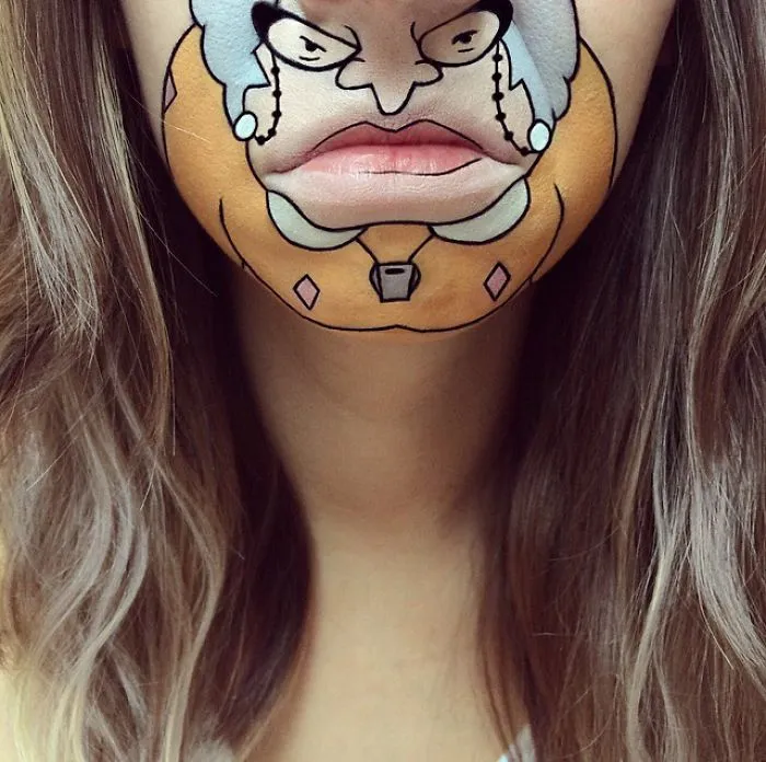 Makeup Artist Turns Her Lips Into Pop Culture Characters, And It’s So Real It’s Confusing