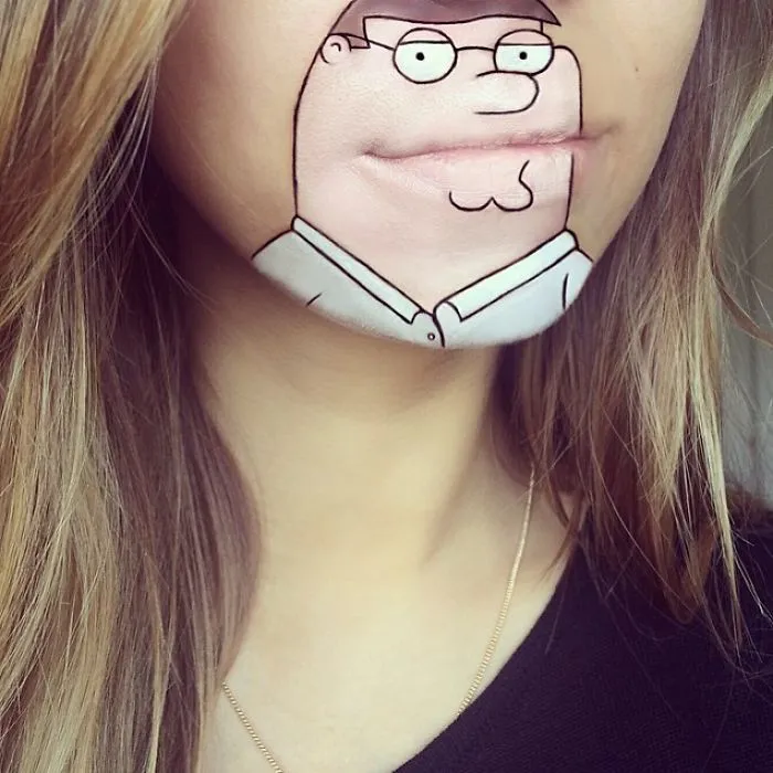 Makeup Artist Turns Her Lips Into Pop Culture Characters, And It’s So Real It’s Confusing