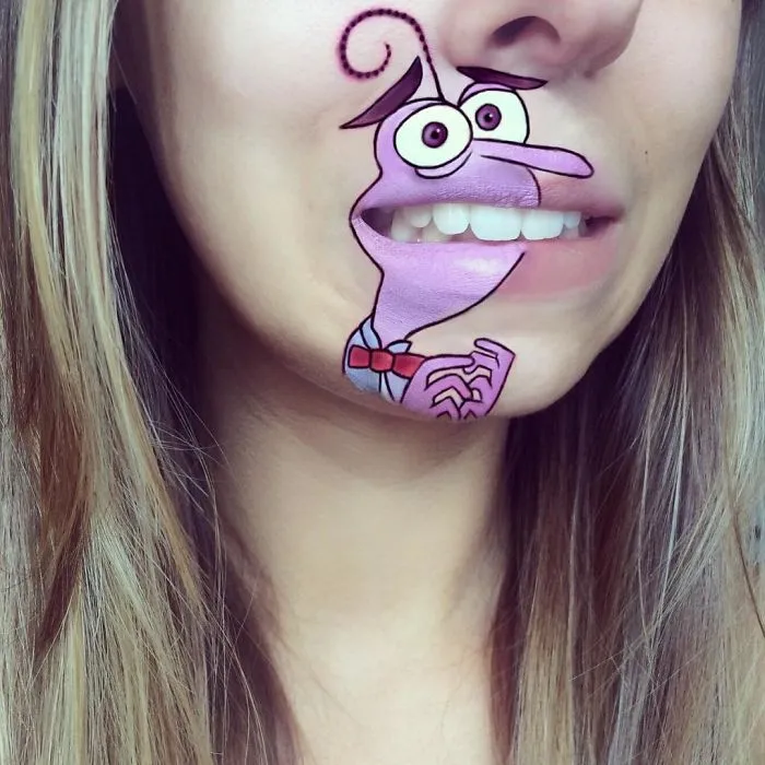 Makeup Artist Turns Her Lips Into Pop Culture Characters, And It’s So Real It’s Confusing