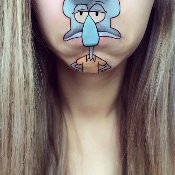 Makeup Artist Turns Her Lips Into Pop Culture Characters, And It’s So Real It’s Confusing