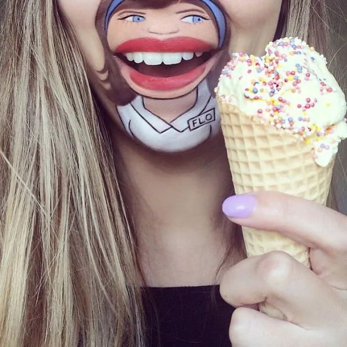 Makeup Artist Turns Her Lips Into Pop Culture Characters, And It’s So Real It’s Confusing