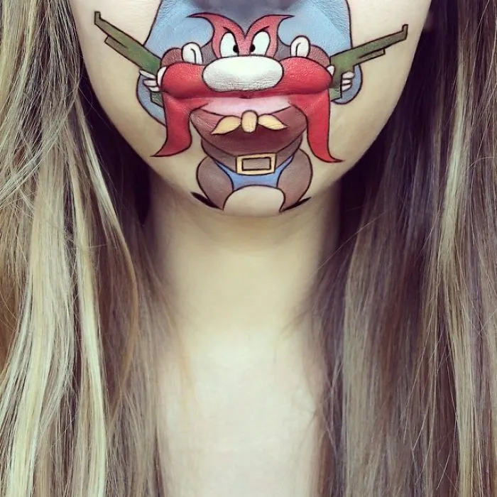 Makeup Artist Turns Her Lips Into Pop Culture Characters, And It’s So Real It’s Confusing