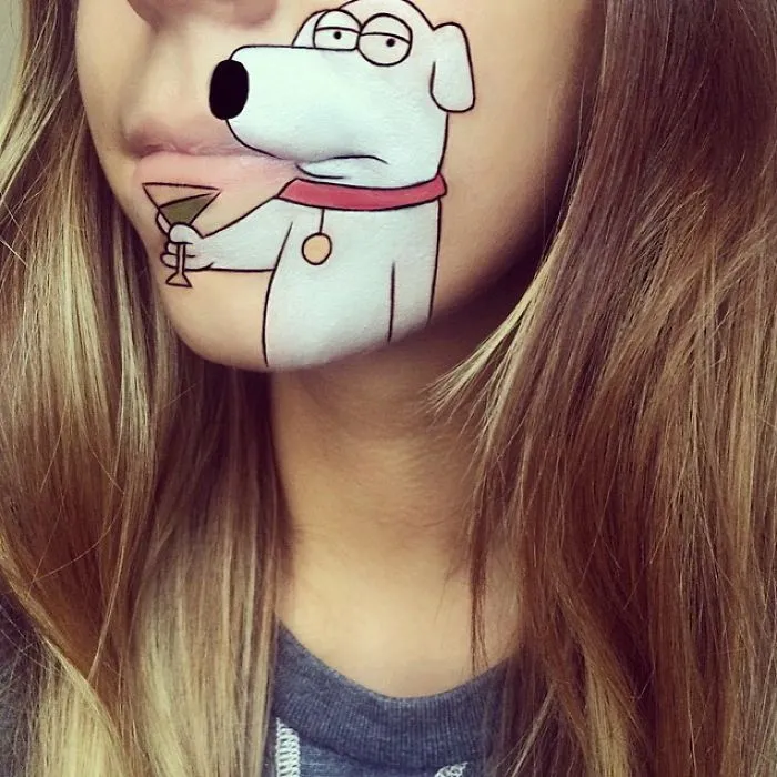 Makeup Artist Turns Her Lips Into Pop Culture Characters, And It’s So Real It’s Confusing