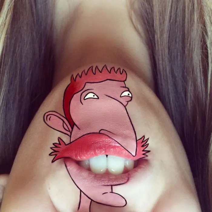 Makeup Artist Turns Her Lips Into Pop Culture Characters, And It’s So Real It’s Confusing