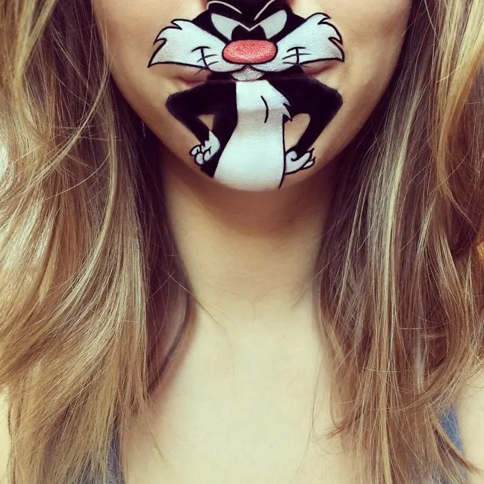 Makeup Artist Turns Her Lips Into Pop Culture Characters, And It’s So Real It’s Confusing