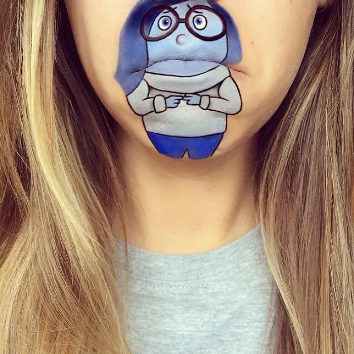 Makeup Artist Turns Her Lips Into Pop Culture Characters, And It’s So Real It’s Confusing