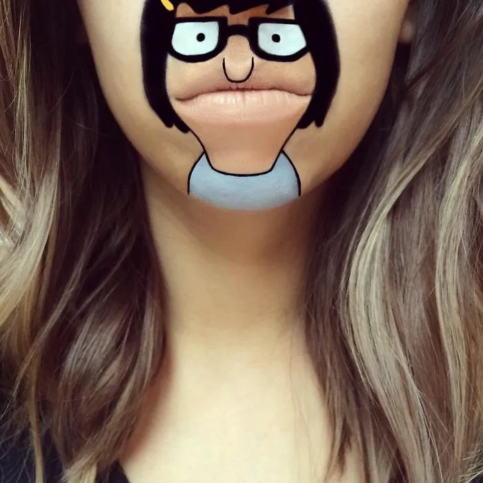 Makeup Artist Turns Her Lips Into Pop Culture Characters, And It’s So Real It’s Confusing