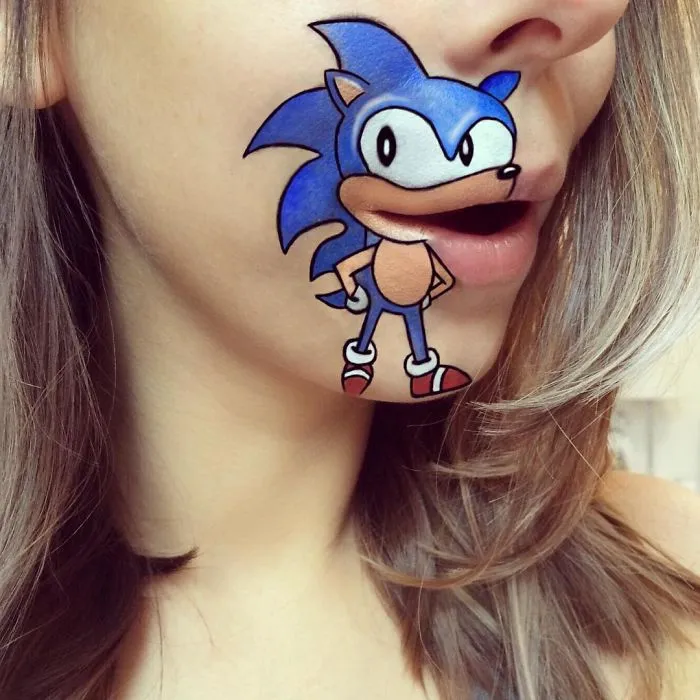 Makeup Artist Turns Her Lips Into Pop Culture Characters, And It’s So Real It’s Confusing