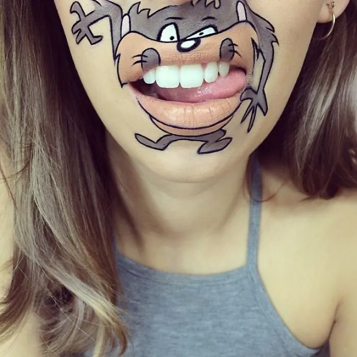 Makeup Artist Turns Her Lips Into Pop Culture Characters, And It’s So Real It’s Confusing