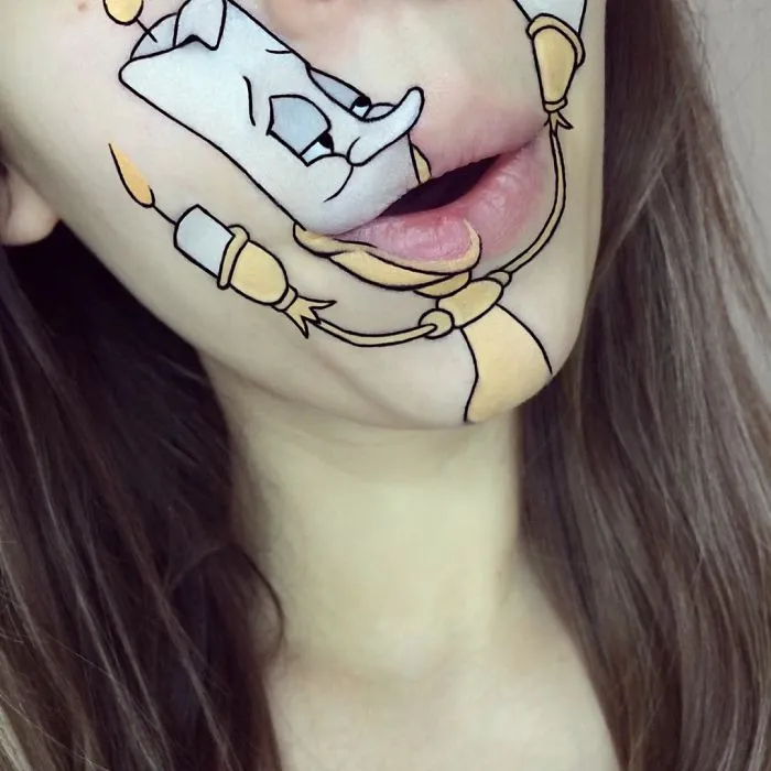 Makeup Artist Turns Her Lips Into Pop Culture Characters, And It’s So Real It’s Confusing