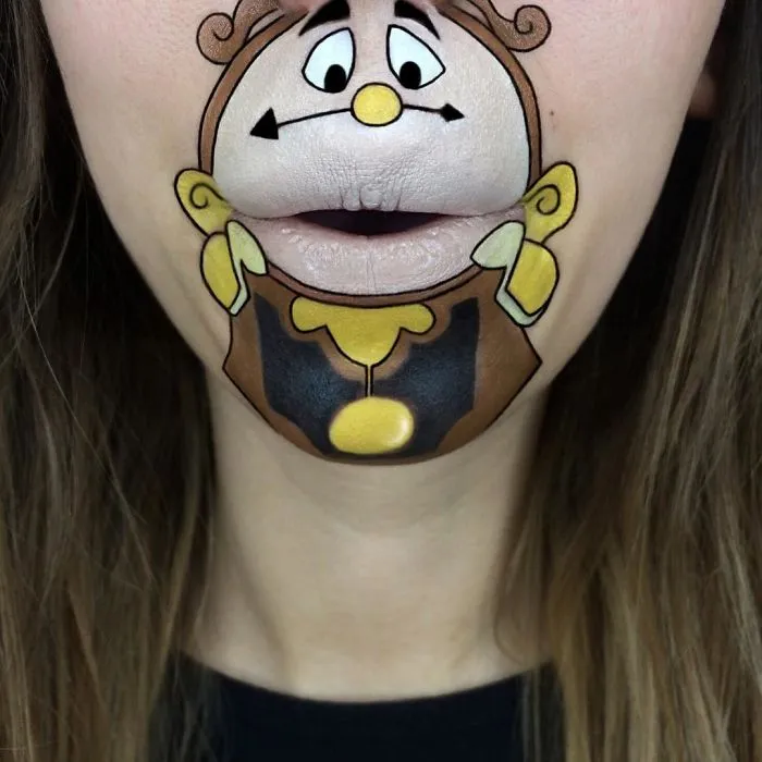 Makeup Artist Turns Her Lips Into Pop Culture Characters, And It’s So Real It’s Confusing