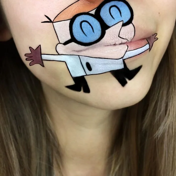 Makeup Artist Turns Her Lips Into Pop Culture Characters, And It’s So Real It’s Confusing