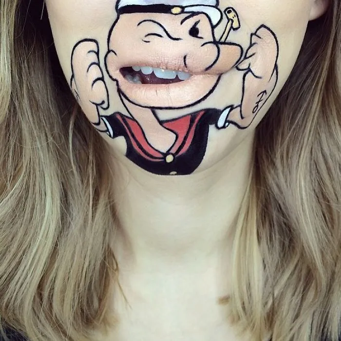 Makeup Artist Turns Her Lips Into Pop Culture Characters, And It’s So Real It’s Confusing