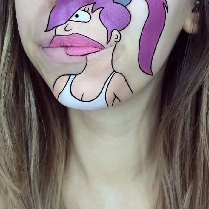Makeup Artist Turns Her Lips Into Pop Culture Characters, And It’s So Real It’s Confusing