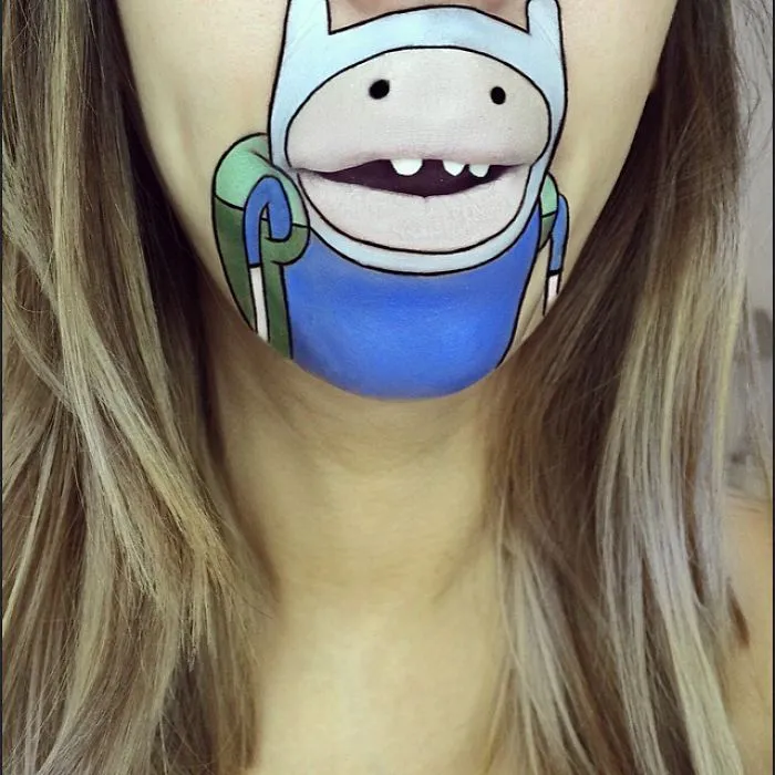 Makeup Artist Turns Her Lips Into Pop Culture Characters, And It’s So Real It’s Confusing