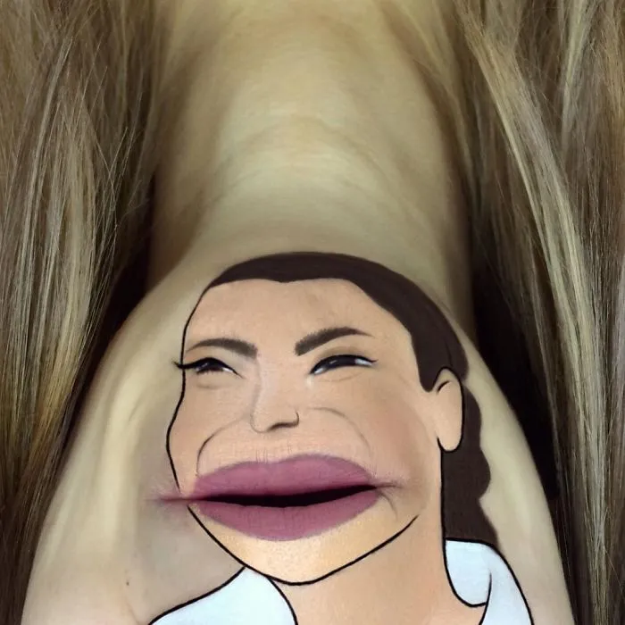 Makeup Artist Turns Her Lips Into Pop Culture Characters, And It’s So Real It’s Confusing