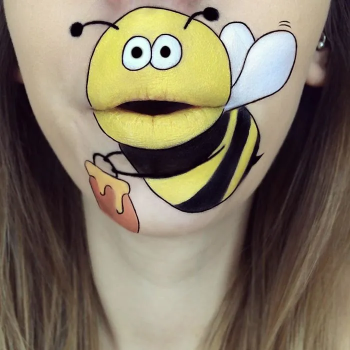 Makeup Artist Turns Her Lips Into Pop Culture Characters, And It’s So Real It’s Confusing