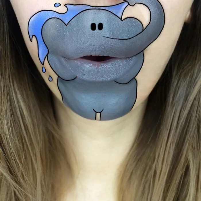 Makeup Artist Turns Her Lips Into Pop Culture Characters, And It’s So Real It’s Confusing
