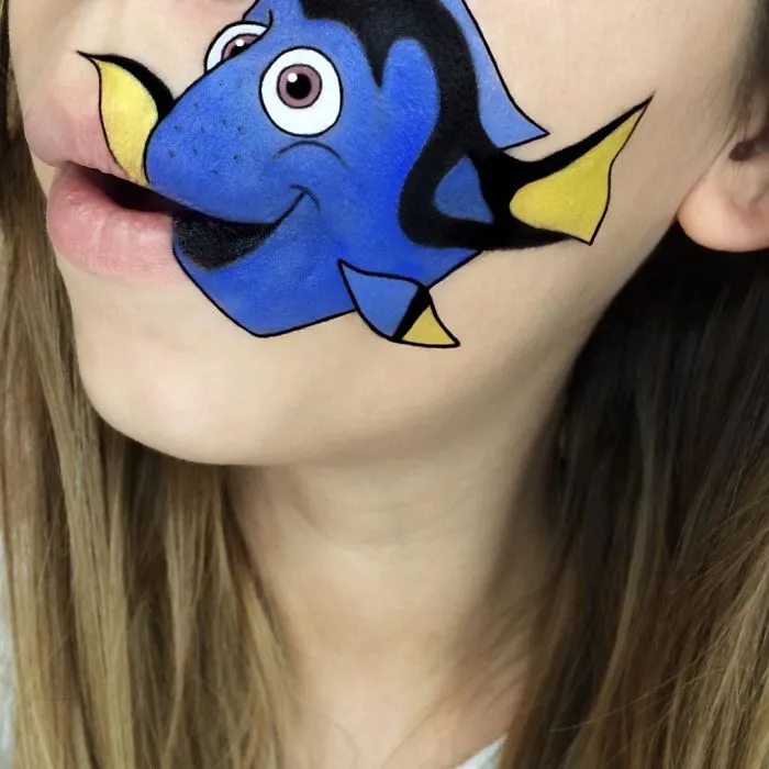 Makeup Artist Turns Her Lips Into Pop Culture Characters, And It’s So Real It’s Confusing