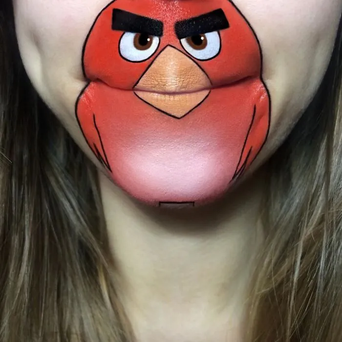 Makeup Artist Turns Her Lips Into Pop Culture Characters, And It’s So Real It’s Confusing