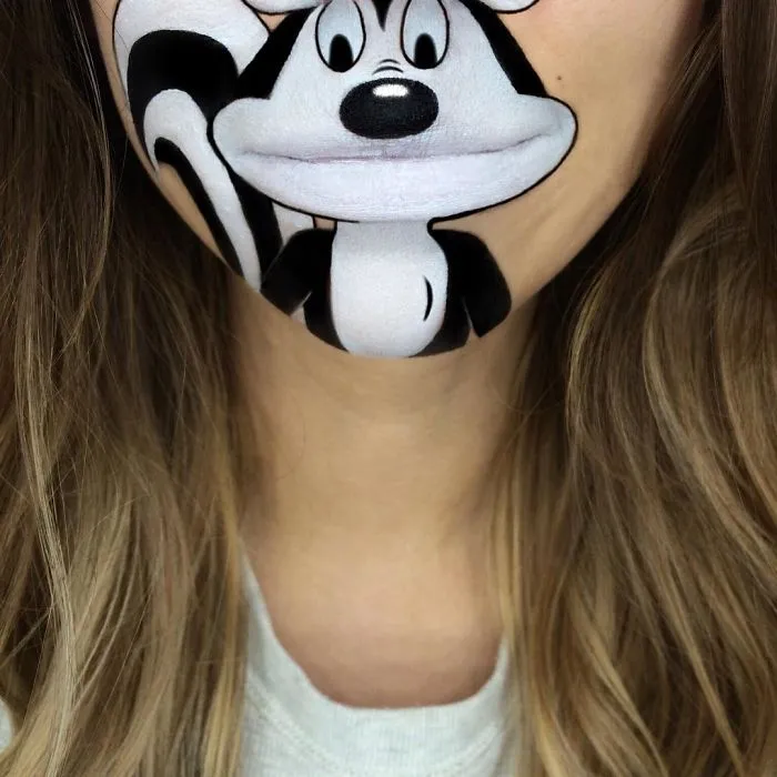 Makeup Artist Turns Her Lips Into Pop Culture Characters, And It’s So Real It’s Confusing