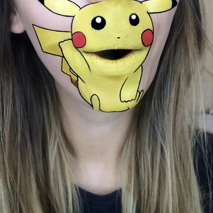 Makeup Artist Turns Her Lips Into Pop Culture Characters, And It’s So Real It’s Confusing