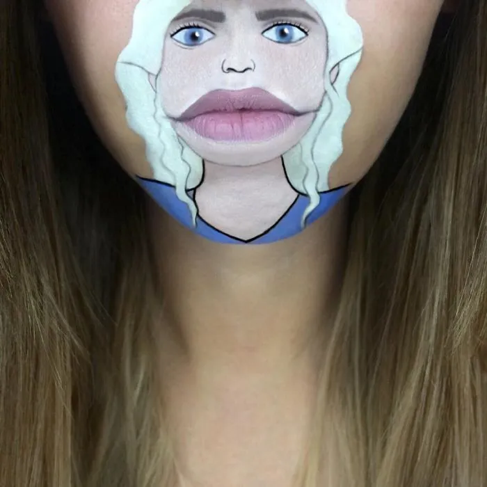 Makeup Artist Turns Her Lips Into Pop Culture Characters, And It’s So Real It’s Confusing