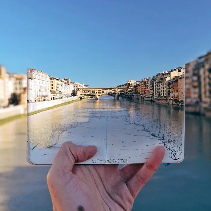 Artist Blends His Drawings With Photography To Mess With Your Brain