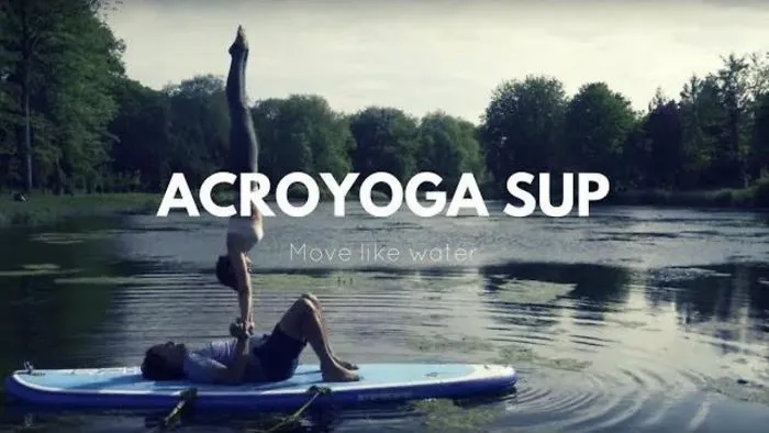 The Unbelieveable Acroyoga On A Stand Up Paddle Board Video