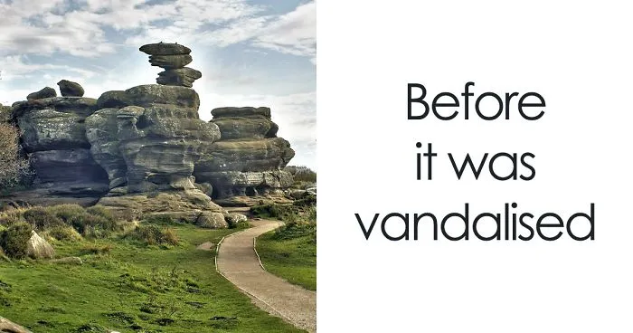Teens Destroy 320,000,000 Years Of History In A Few Seconds, And The Way It Looks Now Infuriates Everyone