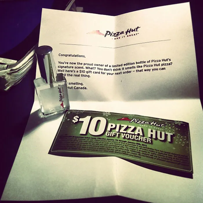 I Won This Pizza Hut Contest The Other Day. My Prize Finally Came In The Mail