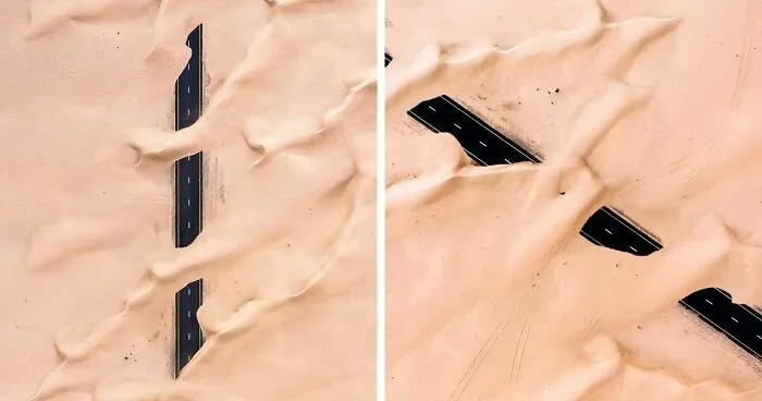 The Desert Is Taking Over Dubai And Abu Dhabi, And The Photos Are Stunning