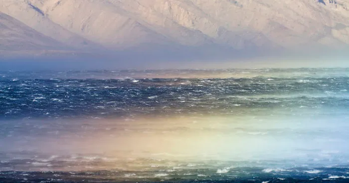 I Photographed Rainbow On The Sea