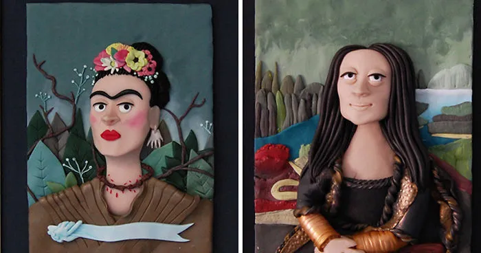 I'm A Clay Artist And Illustrator And I Create Polymer Paintings