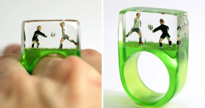 Let The Games Begin! I Had A Lot Of Fun Creating A Small Resin Jewelry Line For All Soccer World Championship Fans