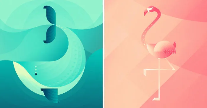 My Geometrical Cute Little Animals