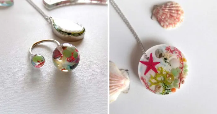 I Create Jewelry From The Underwater World
