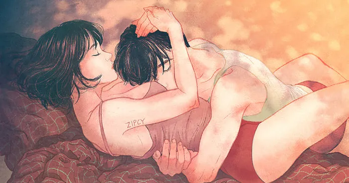 Korean Illustrator Captures Love And Intimacy So Well That You Can Almost Feel It (Part 2)